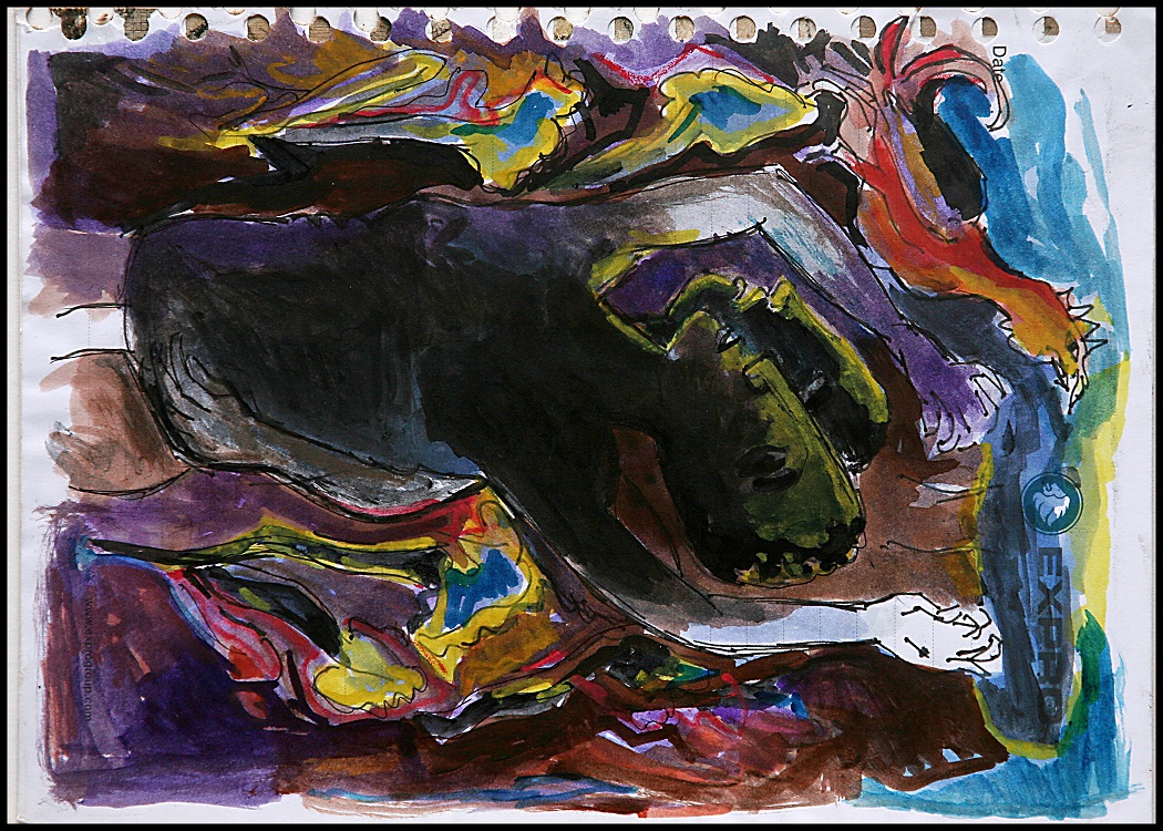 Dt241 Water Color On Paper  X  INC   Available.Jpg